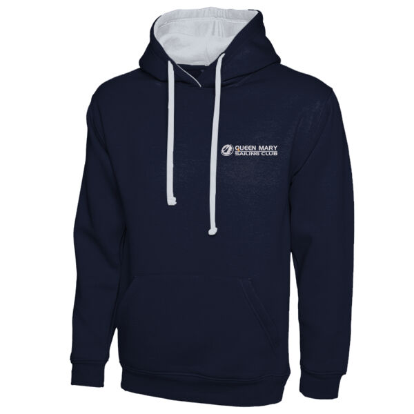 QMSC Adult Contrast Hoody  Thumbnail